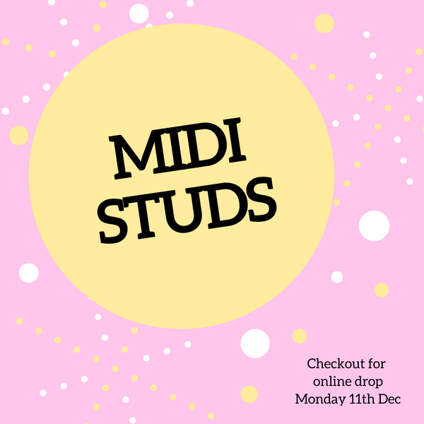 Midi Studs - Online Drop 11/12